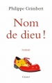 Couverture Nom de dieu ! Editions Grasset 2014