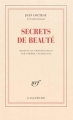 Couverture Secrets de beauté Editions Gallimard  (Blanche) 2013