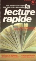 Couverture La lecture rapide Editions Marabout 1989
