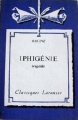 Couverture Iphigénie Editions Larousse (Classiques) 1933