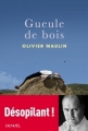 Couverture Gueule de bois Editions Denoël 2014