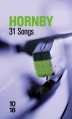 Couverture 31 Songs Editions 10/18 (Domaine étranger) 2010