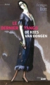 Couverture Le dernier tango de Kees Van Dongen Editions Le Cherche midi 2014