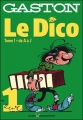 Couverture Gaston : Le dico, tome 1 Editions Marsu Productions 1999