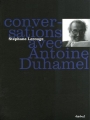 Couverture Conversations avec Antoine Duhamel Editions Textuel 2007