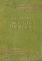 Couverture Trois petites américaines Editions Hachette (Bibliothèque Verte) 1938