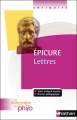 Couverture Lettres Editions Nathan (Les intégrales de philo) 2013