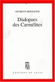 Couverture Dialogues des Carmélites Editions Seuil 1998