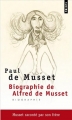 Couverture Alfred de Musset Editions Points 2010