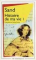 Couverture Histoire de ma vie, tome 1 Editions Flammarion (GF) 2001