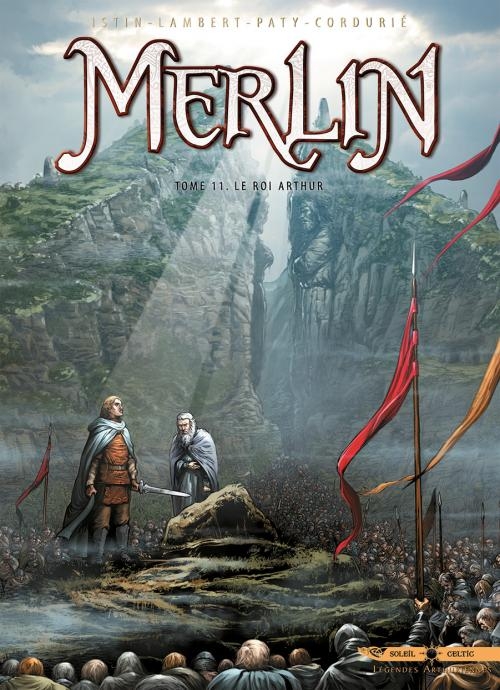 Couverture Merlin, tome 11 : Le roi Arthur