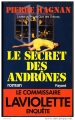 Couverture Le secret des andrônes Editions Fayard (Policiers) 1979