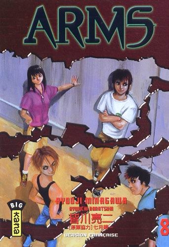 Couverture ARMS, tome 08