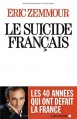 Couverture Le suicide français Editions Albin Michel 2014