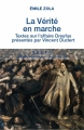 Couverture La vérité en marche, Hommage à Zola Editions Tallandier (Texto) 2013
