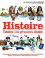 Couverture Histoire : Toutes les grandes dates Editions Gallimard  (Jeunesse - Les yeux de la découverte) 2014