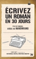 Couverture Ecrivez un roman en 30 jours Editions Bragelonne 2014