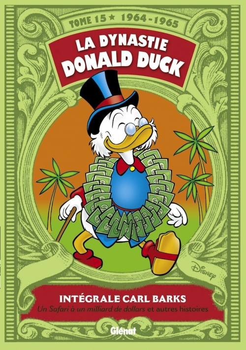 Couverture La Dynastie Donald Duck, tome 15 : 1964-1965