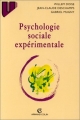 Couverture Psychologie sociale expérimentale Editions Armand Colin (U) 1997