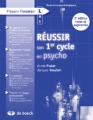 Couverture Réussir son 1er cycle en psycho Editions de Boeck 2011