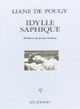 Couverture Idylle saphique Editions Des Femmes 1987