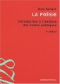 Couverture La poésie Editions Armand Colin 2008