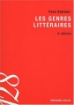 Couverture Les Genres Littéraires Editions Armand Colin 2008