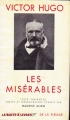 Couverture Les Misérables, intégrale Editions Gallimard  (Bibliothèque de la Pléiade) 1951