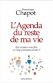 Couverture L'agenda du reste de ma vie Editions Ixelles  2014