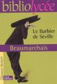 Couverture Le Barbier de Séville Editions Hachette (Biblio lycée) 2003