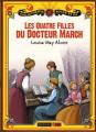 Couverture Les Quatre Filles du docteur March / Les Filles du docteur March Editions Nathan (Bibliothèque Rouge et or) 2008