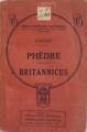 Couverture Phèdre, Britannicus Editions Tallandier (Bibliothèque Nationale) 1936