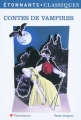 Couverture Contes de vampires Editions Flammarion (GF - Étonnants classiques) 2010