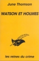 Couverture Watson et Holmes Editions du Masque (Les reines du crime) 1996