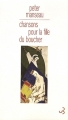 Couverture Chansons pour la fille du boucher Editions Christian Bourgois  2011