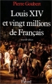 Couverture Louis XIV et vingt millions de Français Editions Fayard 1991