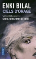 Couverture Ciels d'orage conversations avec Christophe Ono-dit-Biot Editions Pocket 2014