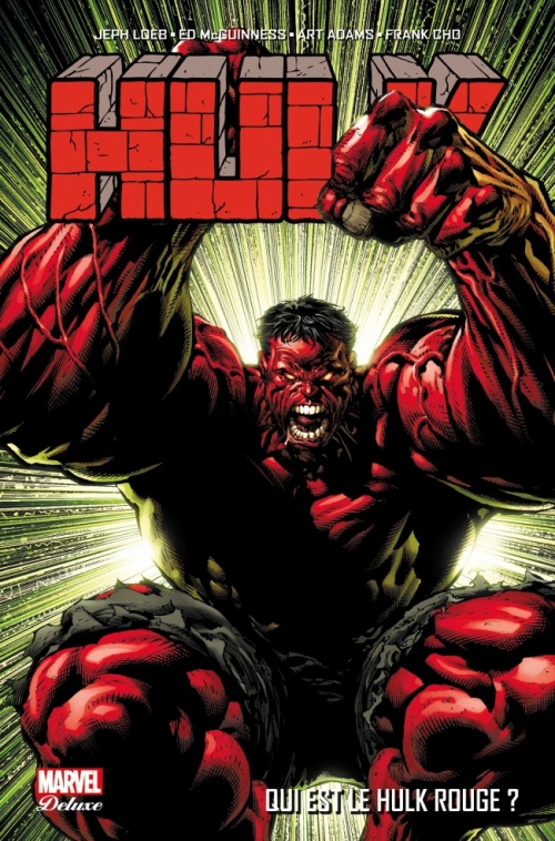 Couverture Hulk, deluxe, tome 1 : Qui est le Hulk Rouge ?