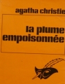 Couverture La plume empoisonnée Editions Librairie des  Champs-Elysées  (Le masque) 1980