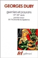 Couverture Guerriers et paysans, VIIe-XIIe siècle : Premier essor de l'économie européenne Editions Gallimard  (Tel) 2003