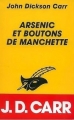 Couverture Arsenic et boutons de manchettes Editions Librairie des  Champs-Elysées  (Le masque) 1989