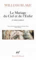 Couverture Le mariage du ciel et de l'enfer Editions Gallimard  (Poésie) 2013