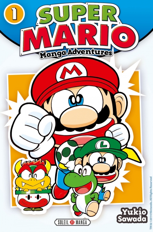 Couverture Super Mario : Manga Adventures, tome 1