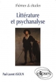 Couverture Littérature et psychanalyse Editions Ellipses 1998