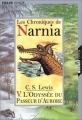 Couverture Les Chroniques de Narnia / Le Monde de Narnia, tome 5 : L'Odyssée du passeur d'aurore Editions Folio  (Junior) 2002