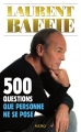 Couverture 500 questions que personne ne se pose Editions Kero 2014