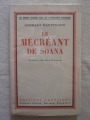 Couverture Le mécréant de Soana Editions Montaigne 1933