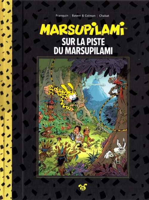 Couverture Marsupilami, tome 25 : Sur la piste du Marsupilami