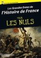 Couverture Les grandes dates de l'histoire de France pour les Nuls Editions First (Pour les nuls) 2006