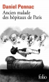 Couverture Ancien malade des hôpitaux de Paris Editions Folio  2015